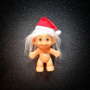 Troll Russ Berrie – edycja świąteczna – kolekcjonerski – lata 90