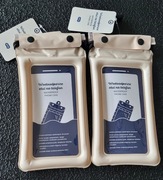 Wodoodporne etui na telefon zestaw 2 sztuk waterproof Phone case