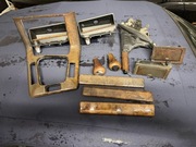 Bmw e36 drewno komplet dekory drewniane ręczny popielniczki