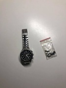 Zegarek CASIO Stainless Steel Srebrny Podświetlany