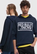 Bluza, sweter bawełniany Red Bull Racing x Pepe Jeans / z kapturem, granat