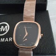 Luksusowy markowy elegancki japoński zegarek damski Hannah Martin 