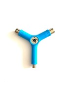 Niebieski klucz do deskorolki, imbus krzyżak narzynka, skateboard