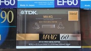 Kaseta TDK MA-XG 60 Audio Vintage Nowe fabrycznie