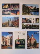 7 pocztówek z Piły – Wydawnictwo BIK (stan kolekcjonerski, czyste)
