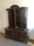 Piękna Witryna ORZECH stan idealny Roccoco