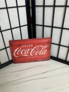 Napis Coca-Cola 30x20 metalowa tablica, bar, kawiarnia, dom,