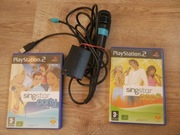 ps2 singstar zestaw mikrofon pop party