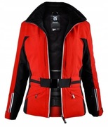 Kurtka damska narciarska zimowa z membraną czerwona M -używana 