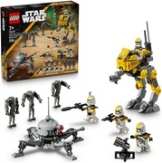 LEGO Star Wars zestaw bitewny żołnierz klonów droid bojowy 75431