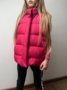 Puchowa kamizelka Gap na wiosnę jesień zimę lato różowa 128-134 cm