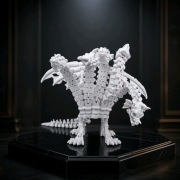 Ruchomy Szkielet Potężnego Pentadragona Art-Toy 3D