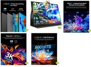 OLED przenośny monitor 16" 3K 2880x1800 USB-C HDMI 1ms 120Hz Nowy!