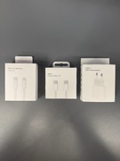 Kostka USB-C + Kabel C do C + Kabel C do Lightning