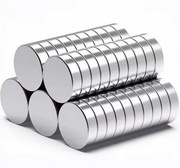 Magnes okrągły, średnica 12mm, wysokość 2mm, 2 sztuki