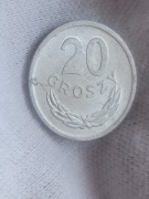 20 groszy z 1972 roku