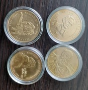 2 zł Poczet Królów i Książąt Polskich 4 monety
