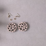 kolczyki baza handmade decoupage kol2