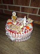 Tort komunijny Kinder 