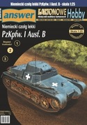 Answer 10/2019 - Niemiecki czołg lekki PzKpfw. I Ausf. B  - 1/25  