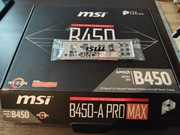 Msi B450-A Pro Max Pudełko I/O Shield 