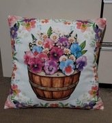 Koszyczek poduszka dekoracyjna 40x40
