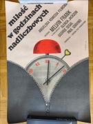 Oryginalny plakat "miłość w godzinach nadliczbowych" 1976 Nasfeter