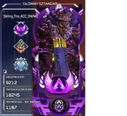 Konto Apex Legend CAUSTIC HEIRLOOM