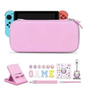 ETUI CASE DO NINTENDO SWITCH INNOAURA ZESTAW AKCESORIÓW 16 ELEMENTÓW