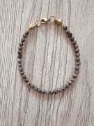 Bransoletka z labradorytem kawowym