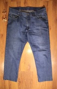 Spodnie Waldbusch r. XXL 25 damskie jeansowe bawełna do kostek rozciągliwe