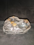 Bomboniera szklana w kształcie serca Walther Glas VINTAGE 