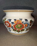 Porcelanowa donica wisząca Delft HOLANDIA vintage 