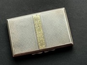 Kasetka - I wojna światowa - srebro i złoto Warszawa 1914