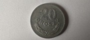 Polska 20 gr groszy, 1972 r. (L72)