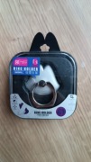 Uchwyt do telefonu Remax Ring Holder – Kształt Usta – Biały/Srebrny