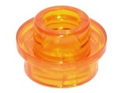 LEGO Plate okrągły 1x1 - Trans Orange - 85861 - 10 szt.