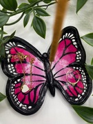 Podstawka na kadzidło i biżuterię różowy motyl