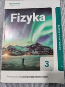 ksiażka do Fizyki  kl 3 ponad podstawa