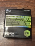 Klawisze Glorious GPBT Keycaps 114szt. Olive Zielony