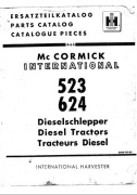 Katalog części case International IHC 523, 624