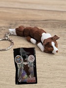 Breloczek Border Collie - Brązowy 3d - Seria Psów Druk3d fidget Keychain
