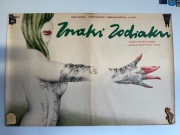 Znaki zodiaku. Oryginalny plakat filmowy. M&J Kawalerowicz