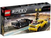 LEGO 75893 Speed Champions - 2018 Dodge Challenger oraz 1970 Dodge Charger