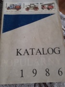 Katalog popularny 1986 znakow pocztowych