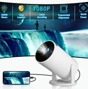 Przenośny projektor rzutnik mini projektor 