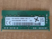 PAMIĘĆ RAM SK HYNIX 8GB DDR4 3200MHZ SODIMM