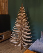 "Drewniana" Choinka 210cm na Zamówienie 