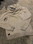 Bluza z kołnierzem bawełna szara  diverse 