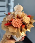 Flower box z zapachowych świec sojowych 